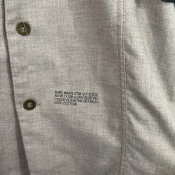 Artful Dodger men’s cotton long sleeve button down casual shirt size sma… - Picture 4 of 8